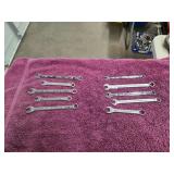 Assorted Wrenches Qty 10