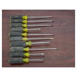Stanley Screw Drivers, All Flathead