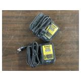 DeWalt Chargers Qty 2, DCB112