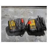 DeWalt 12/20V Charger Qty2