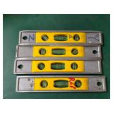 Stanley Levels 42-465 Qty 4