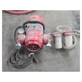 Tankless Air Compressor Powers On