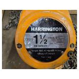 Harrington 1-1/2 Ton Chain Hoist
