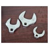 Snap-On Crowfoot Qty 3