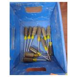 Stanley Screw Drivers, 5 Flathead, 5 Phillips Head