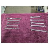 Assorted Wrenches Qty 10