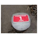 Coffing 1 Ton Chain Hoist