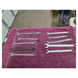 Assorted Wrenches Qty 10