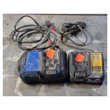 DeWalt 12/20V Charger Qty2