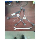 Putty Knife, Wrench, Can Opener, Socket Drivers