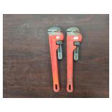 Ridged Pipe Wrenches 14' Qty 2