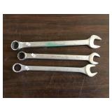 Wrenches Proto 1-3/8', Stanley 1-1/4, Wright 1-1/4