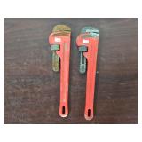 Ridged Pipe Wrenches 14' Qty 2