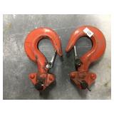 Hoist Hooks 1 Ton Qty 2