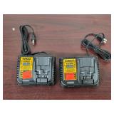 DeWalt Chargers DCB115 Qty 2