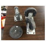 Alibon Wheels Qty 3, Bolts and Nuts