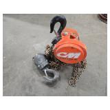 CM Cyclone 3 Ton Chain Hoist