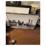 Decorative Wall Art Depicting The Brooklyn Bridge