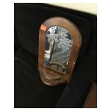 Wood Framed Mirror With Shelf 16'X10'