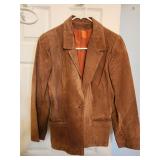 Suede Ladies Leather Jacket