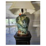 Chinese Porcelain Vase Lamp 26'x9' Dia. Base