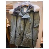 Mens Parka,  Size Small