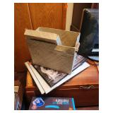 Woven Storage Box With Lid