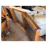 Wood & Metal Divider Gate Expandable