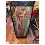 Wood Art Featuring A Aztec Village 36.5'x13'