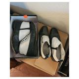 Mens Size 10 Stacy Adams Cap Toe Boots x2