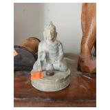 Marble Buddha Figurine 6'x4' Base