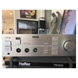 Pioneer A-60 Stereo Amplifier Powers On