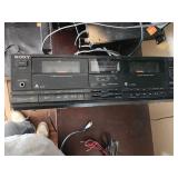 SONY Stereo Cassette Deck Powers On