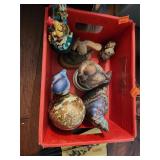 Bird Figurines, Vases, Tea Pot, Decorative Egg