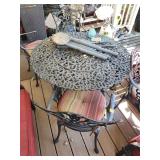 Metal Patio Table With Four Chairs