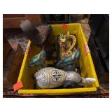 Figurines, Birds, Elephant, Dragon