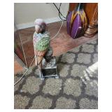 Wood/Resin Parrot Art 16.5'x5' Base