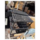 Plastic Shelving, Damaged