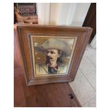 Framed Artwork Of William Fredrick Cody