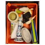 Candles, Battery Operated Clock, Letter Opener