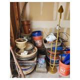 Ceramic Pot Bases, Urn