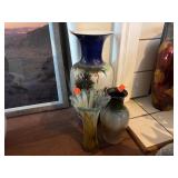 Vases x3 Made Of Glass