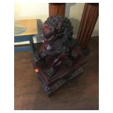 Chinese Foo Dog Sculpture Imperial Guardian Lion