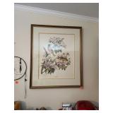 Framed Artwork 'Baltimore Oriole' By Arthur Singer