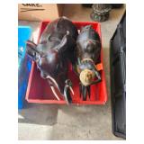Elephnat Statues Resin x2