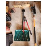 Snow Shovels x2, Bond Clippers