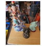 Decorative Statue Depicting Nezha 15.5'x8'