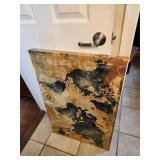 Wall Art World Map Canvas Print 35'x23.5'