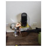 Wood Waste Basket, Umbrella, Bonaire Fan