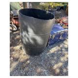 Hard Plastic 50 Gallon Drum